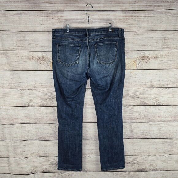 Kut from the Kloth Catherine Mid Rise Boyfriend Denim Jeans Size 14 - Picture 5 of 9